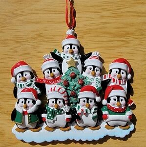 Customizable Penguin Ornament
